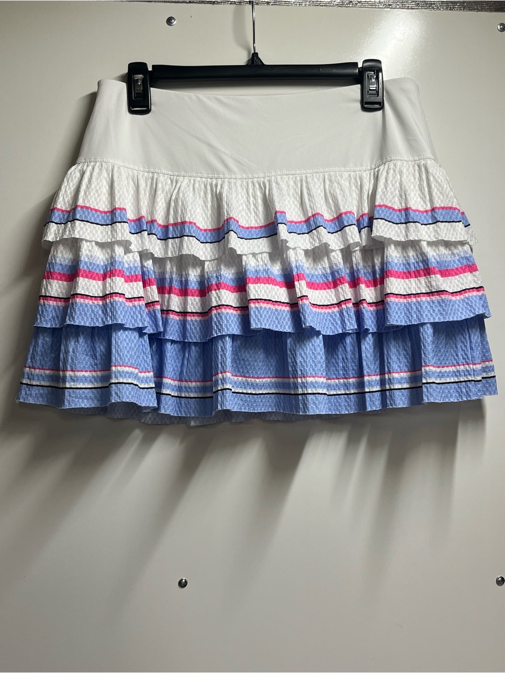 NEW Lucky in Love Retro Multi-Tiered Pleated tennis Skort Size large - Picture 2 of 6